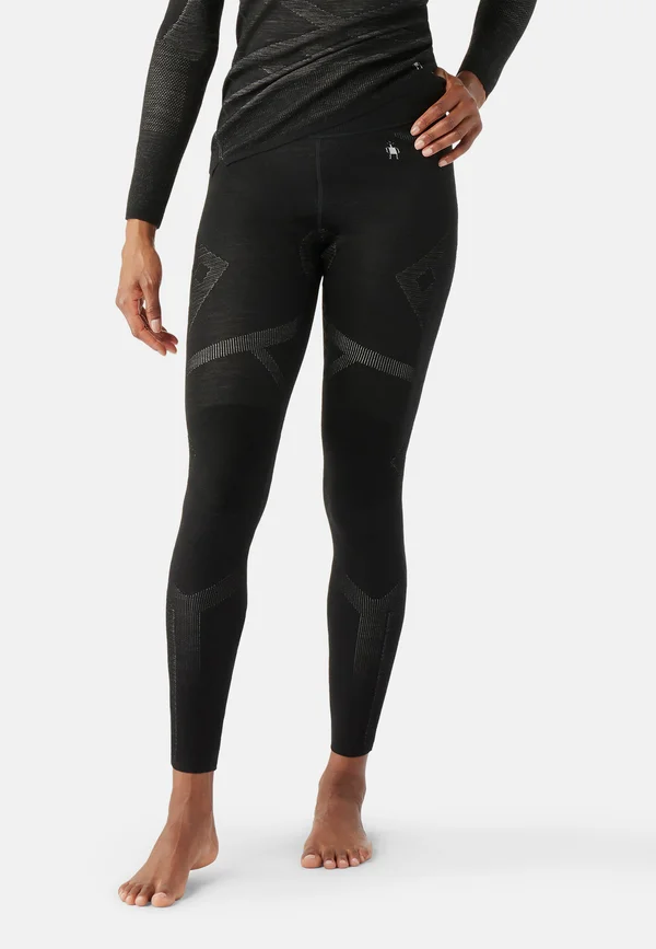 INTRAKNIT THERMAL MERINO BASE LAYER - Base layer - black white