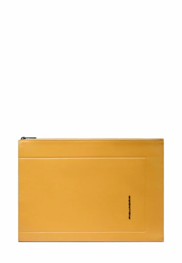 IPAD WITH POCKET FOR RFID AND SH - Cross body bag - giallo