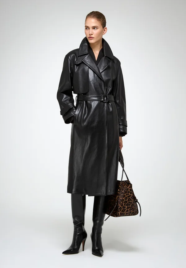 ISABELLE  - Trenchcoat - black