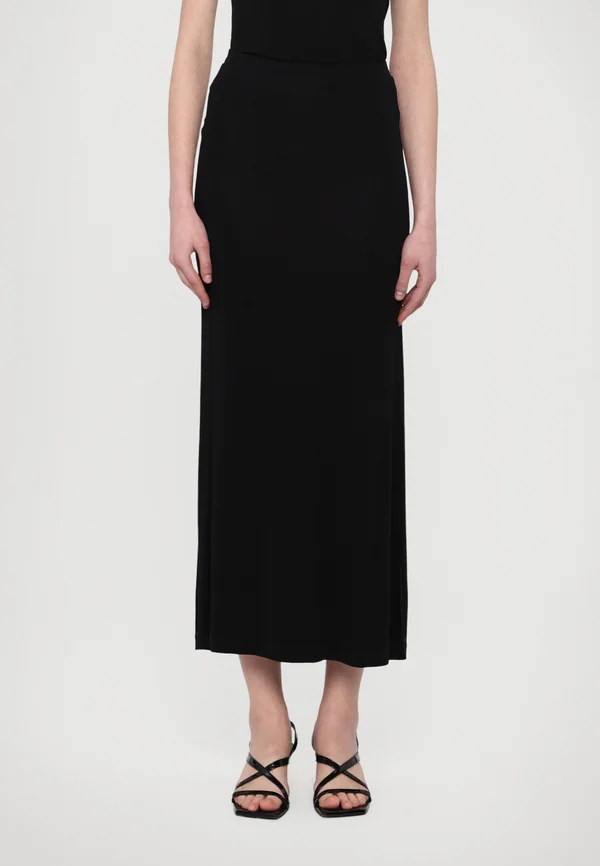 ISADORA SKIRT - Maxi skirt - black