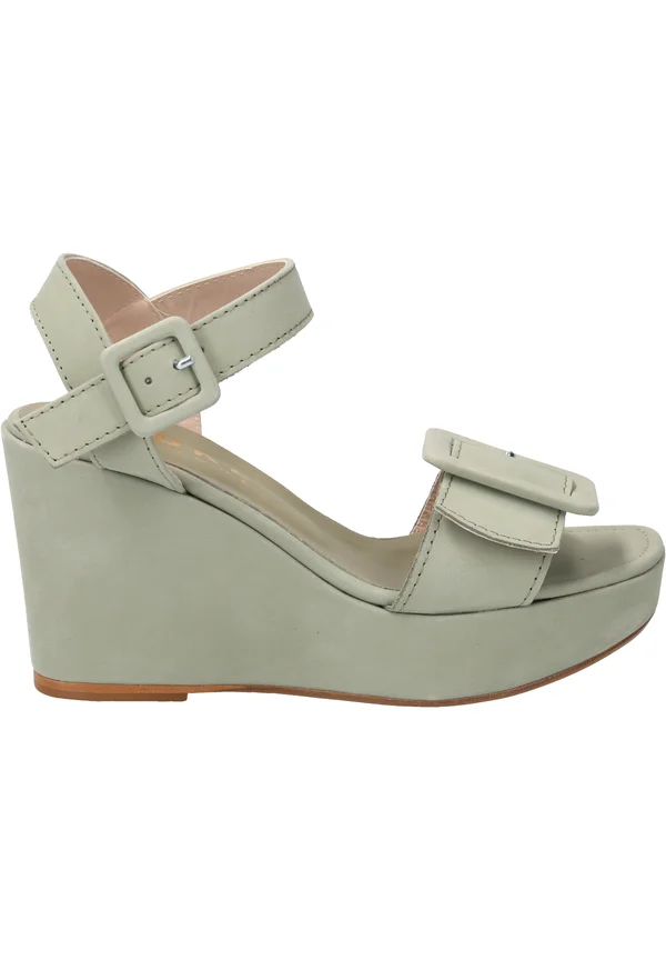 ISLA AROMIC  - High heeled sandals - grün