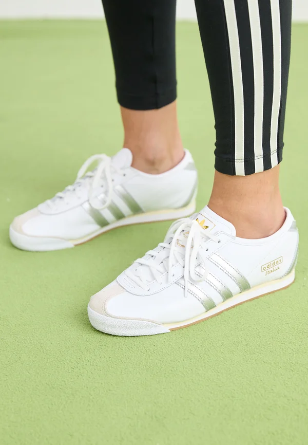 ITALIA 70S - Trainers - white/silver-coloured/cream white