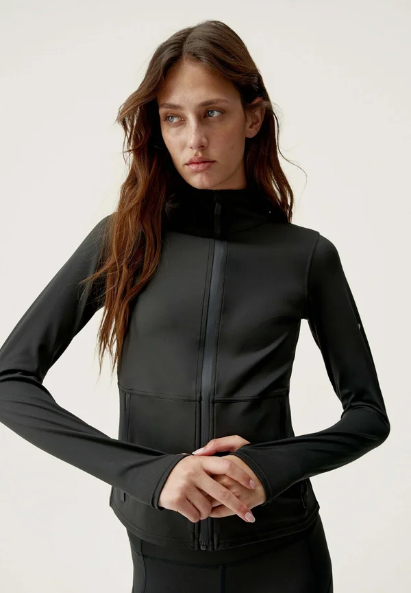 IVET - Zip-up sweatshirt - black