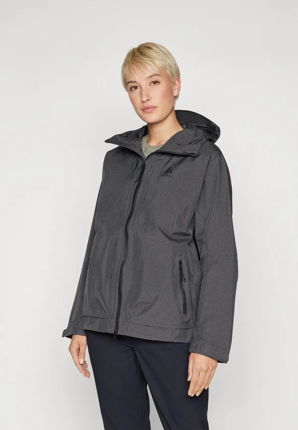 JACKET ASCENT WATERPROOF - Hardshell jacket - black