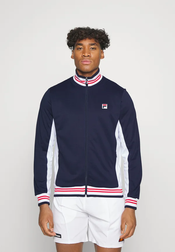 JACKET BJÖRN - Training jacket - navy/white