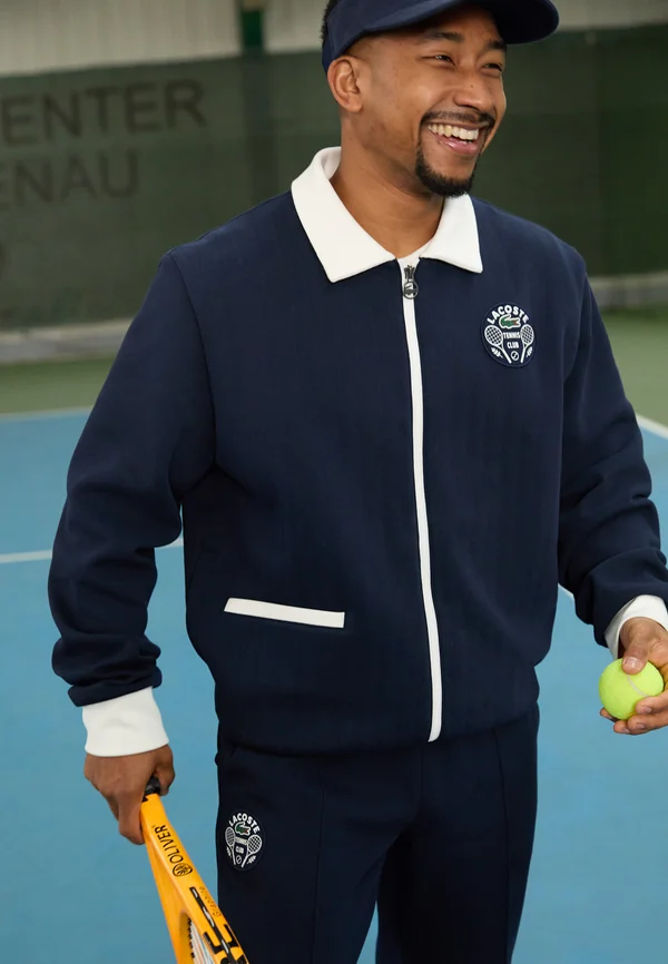 JACKET HERITAGE - Training jacket - navy blue/white