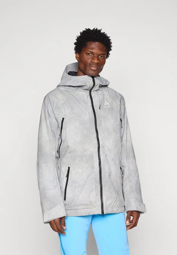JACKET INSULATED DESCENT POW INSULATED - Ski jacket - odlo silver grey