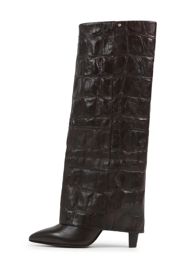 JAD - High heeled boots - coffee bean