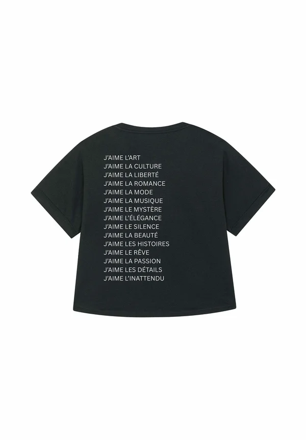 JAIME BACK PRINT  - Print T-shirt - black
