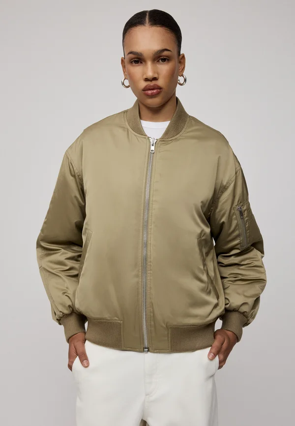 JANE - Bomber Jacket - salbeigrün