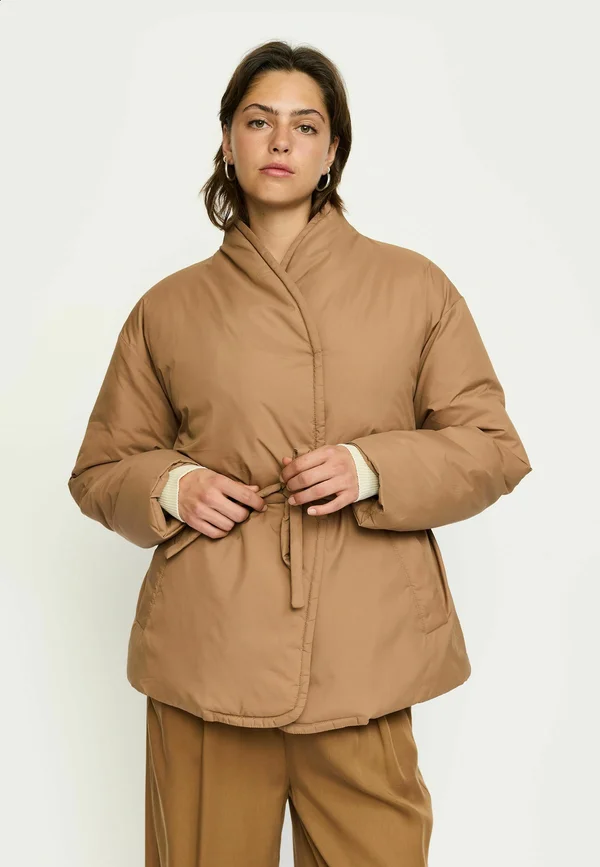 JANNET - Light jacket - toasted coconut