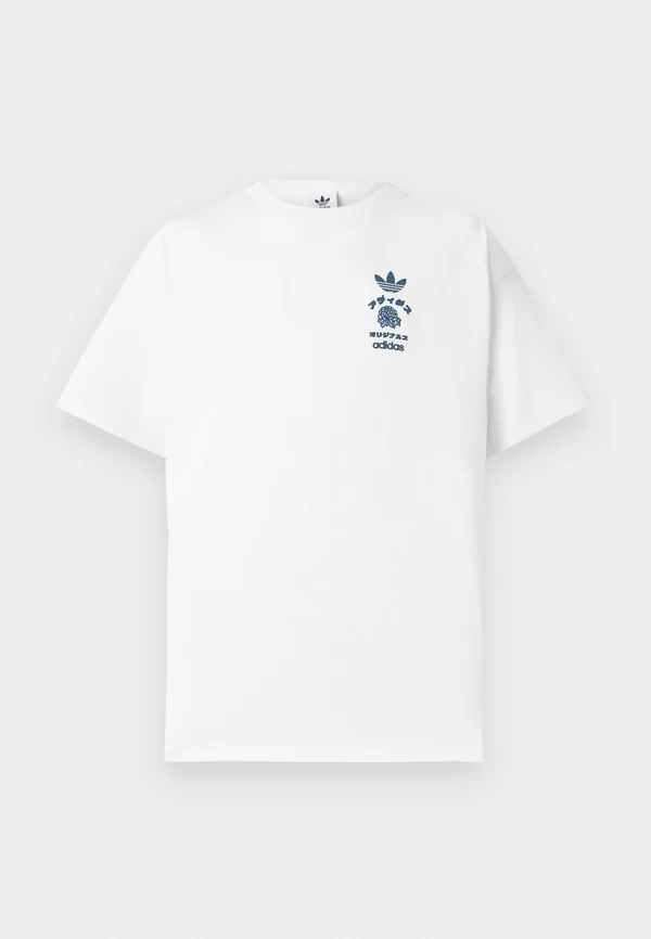 JAPAN FLORALS UNISEX - Print T-shirt - off white
