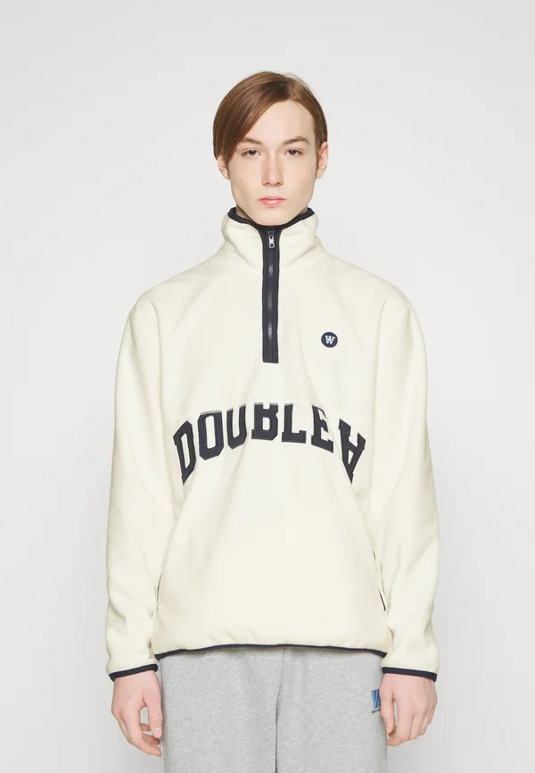 JAY  - Zip-up sweatshirt - off white