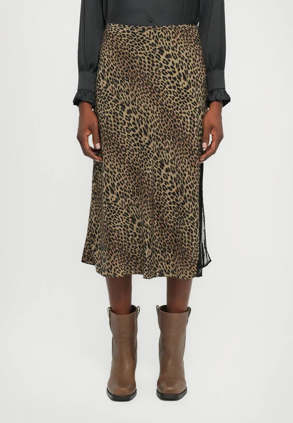 JAYLA  - A-line skirt - leaves