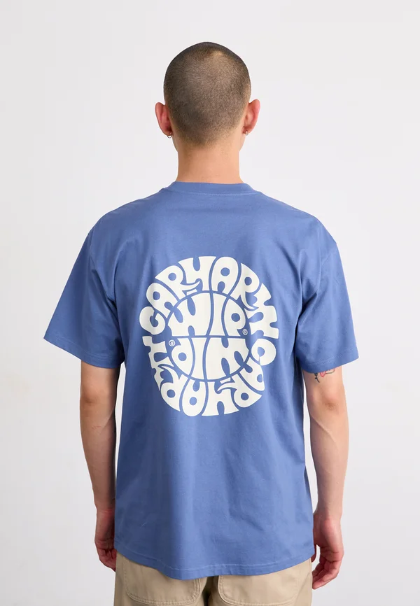 JAZZY - Print T-shirt - blue iris/white