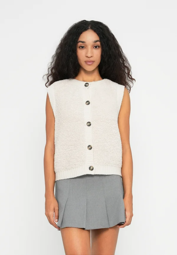 JDYEIRA LIFE ON BUTTON NOOS - Waistcoat - birch
