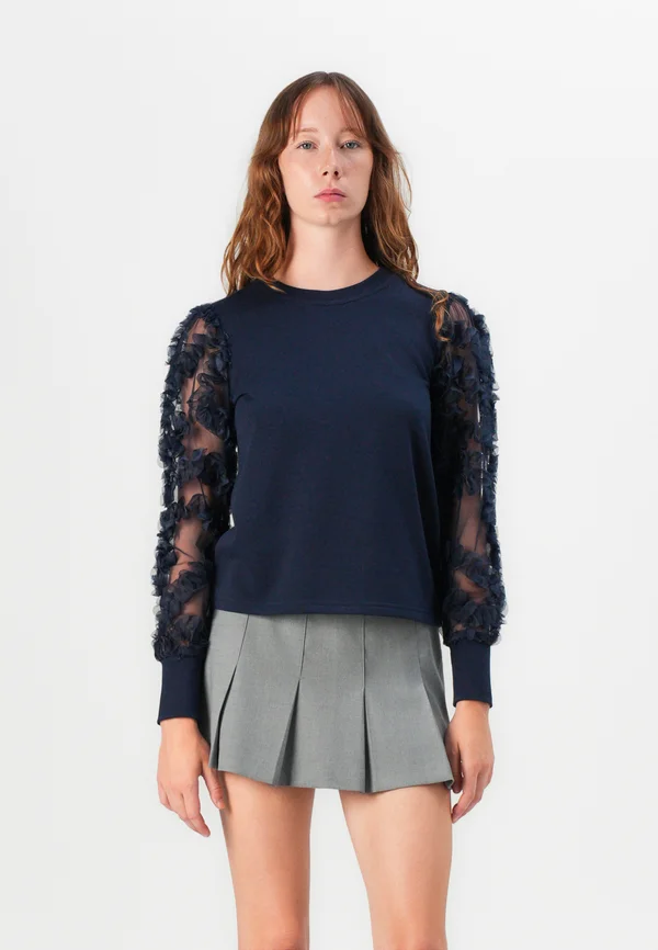 JDYFAIRVIEW - Sweatshirt - navy blazer