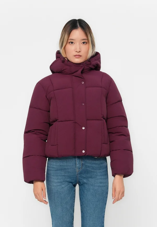 JDYWONDER HOOD PUFFER - Winter jacket - fig