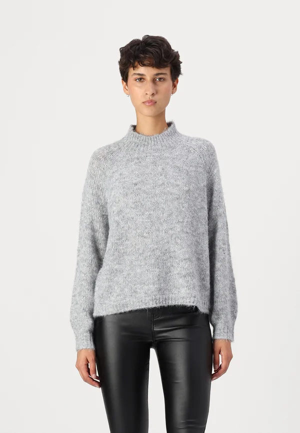 JDYZOEY LIFE RAGLAN NOOS - Jumper - light grey