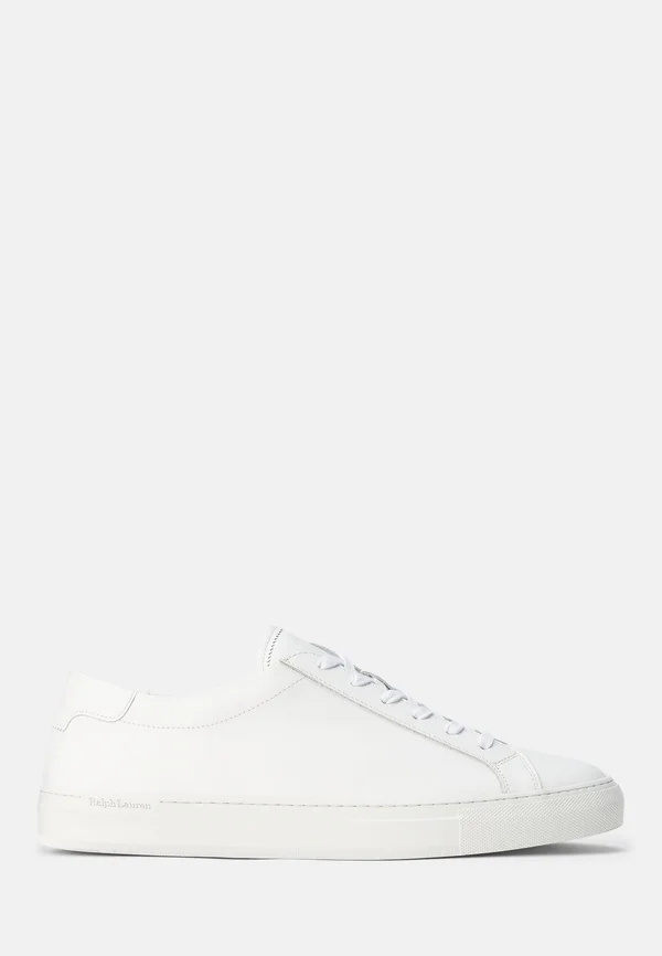 JERMAIN LEATHER TRAINER - Trainers - white