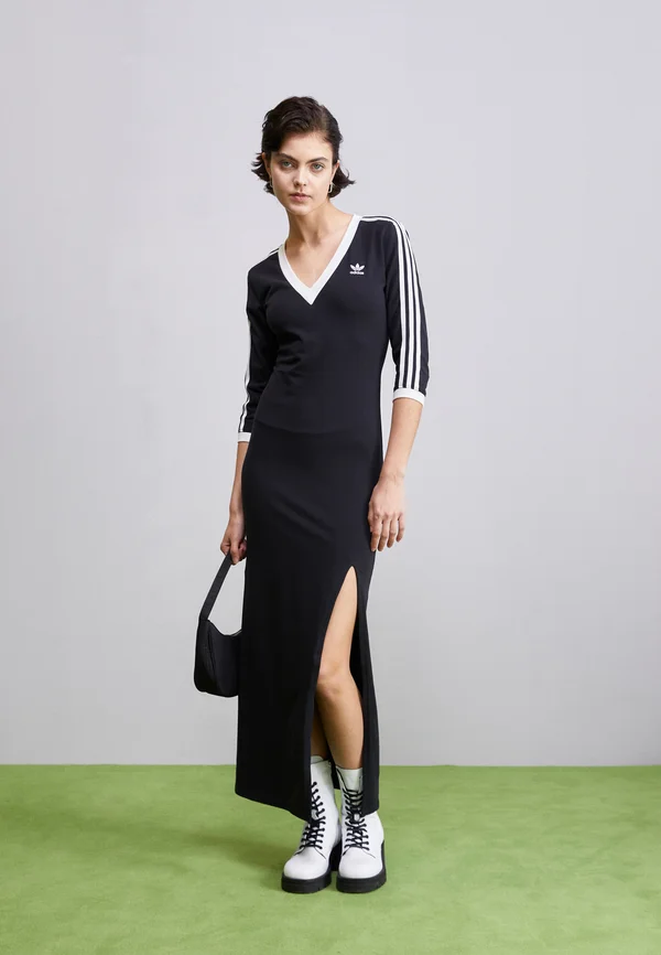 Jersey dress - black