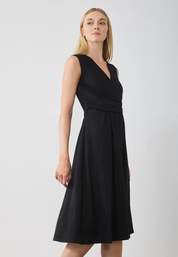 Jersey dress - black