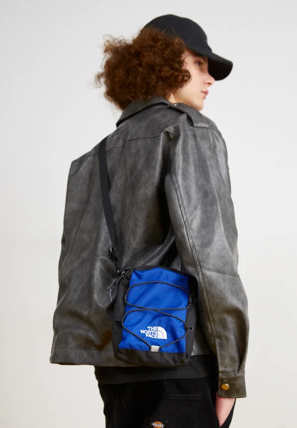 JESTER CROSSBODY UNISEX - Cross body bag - blue/black/silver