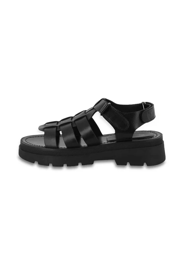 JICKY - Platform sandals - black