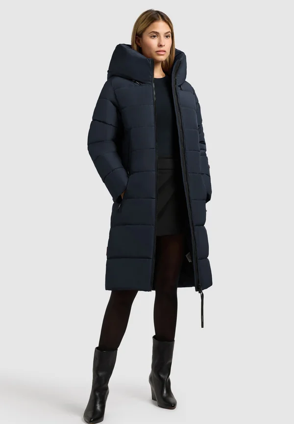 JILIAS6 MATT - Winter coat - port blue