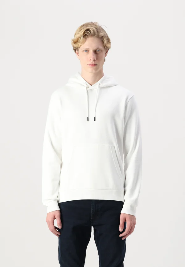 JJEBRADLEY HOOD - Sweatshirt - cloud dancer