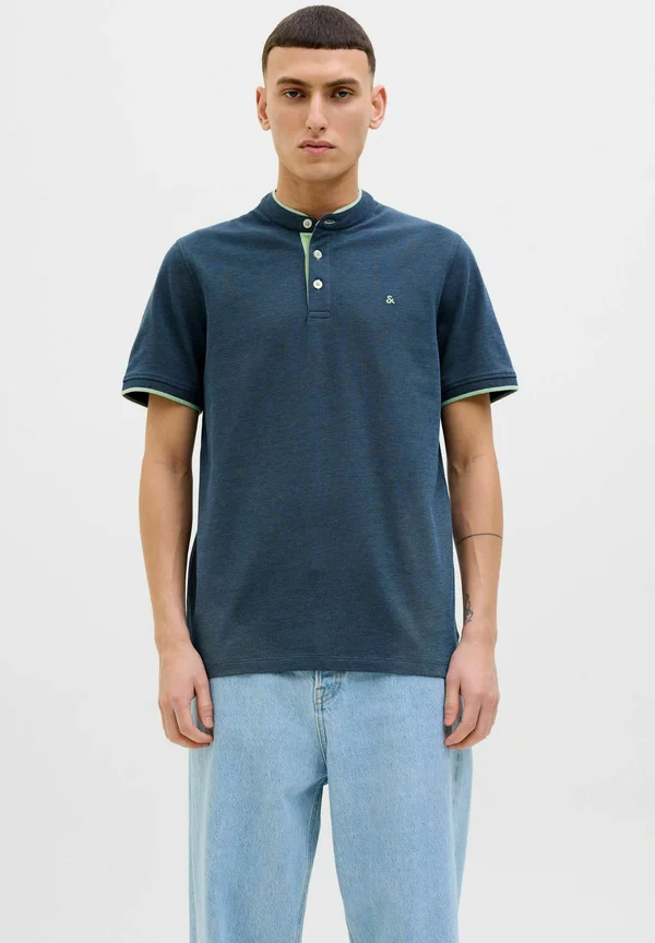 JJEPAULOS MAO NOOS - Basic T-shirt - oceanview