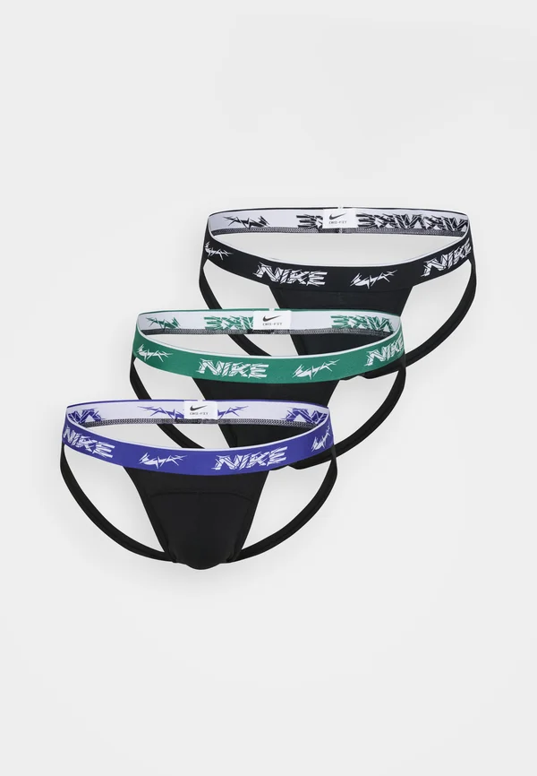 JOCK STRAP 3 PACK - Briefs - blue/evergreen/anthracite