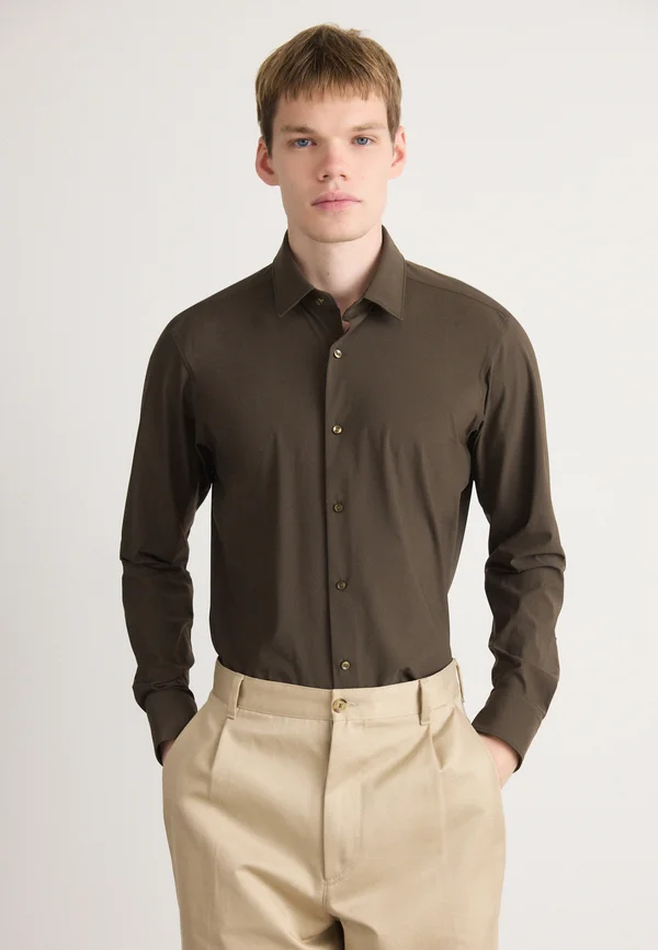 JOE KENT - Formal shirt - open green