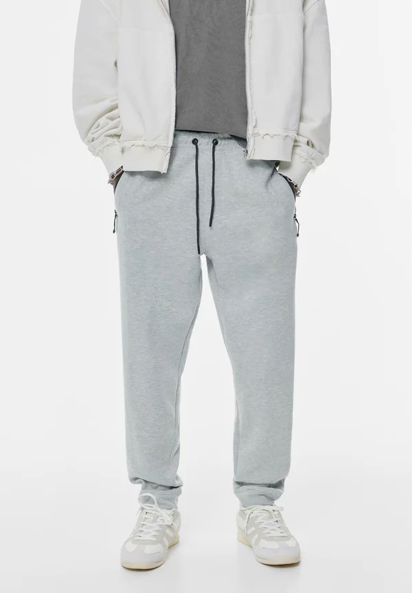 JOGGER - Tracksuit bottoms - light grey