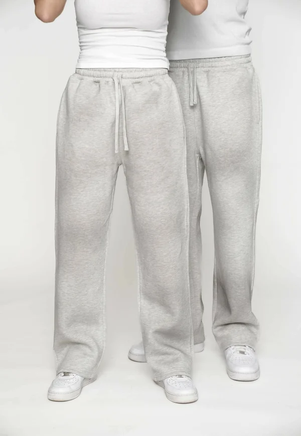 JOGGING - Tracksuit bottoms - grey melange