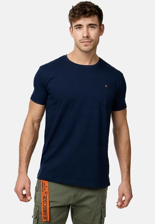 JON - Basic T-shirt - navy