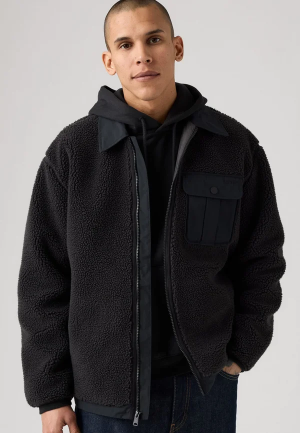 JOONIE - Fleece jacket - dark phantom