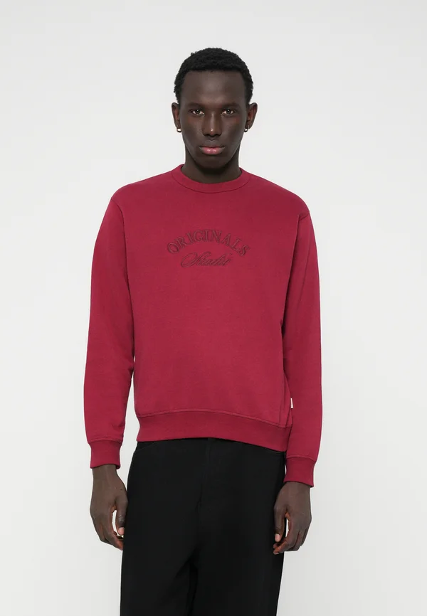 JORBLEECKER BRANDING CREW - Sweatshirt - tibetan red
