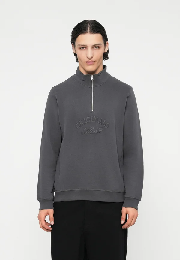 JORBLEECKER BRANDING HIGH NECK  - Sweatshirt - asphalt detail