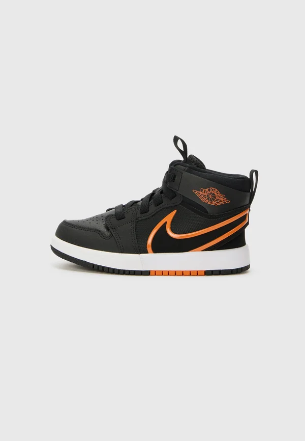 JORDAN 1 MID UNISEX - High-top trainers - black/starfish/white