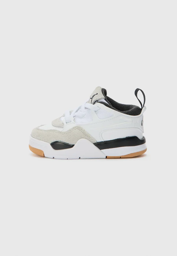 JORDAN 4 RM - Trainers - white/black/neutral grey/gum brown