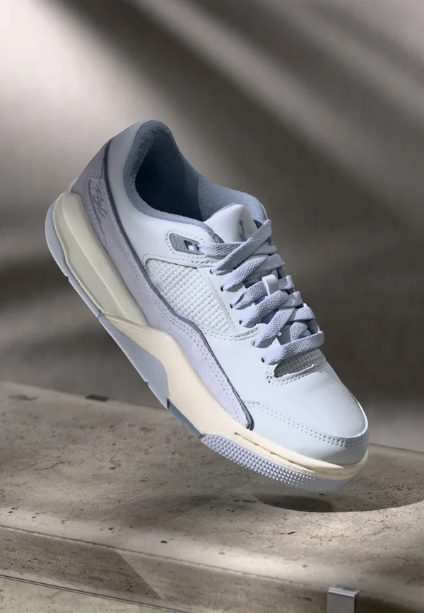 JORDAN FLIGHT COURT - Trainers - pure platinum-coloured/ashen slate/ghost/sail