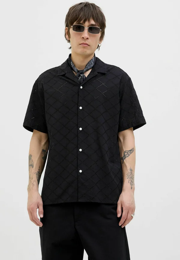JORSUMMER LUKE ANGLAISE RESORT - Shirt - schwarz