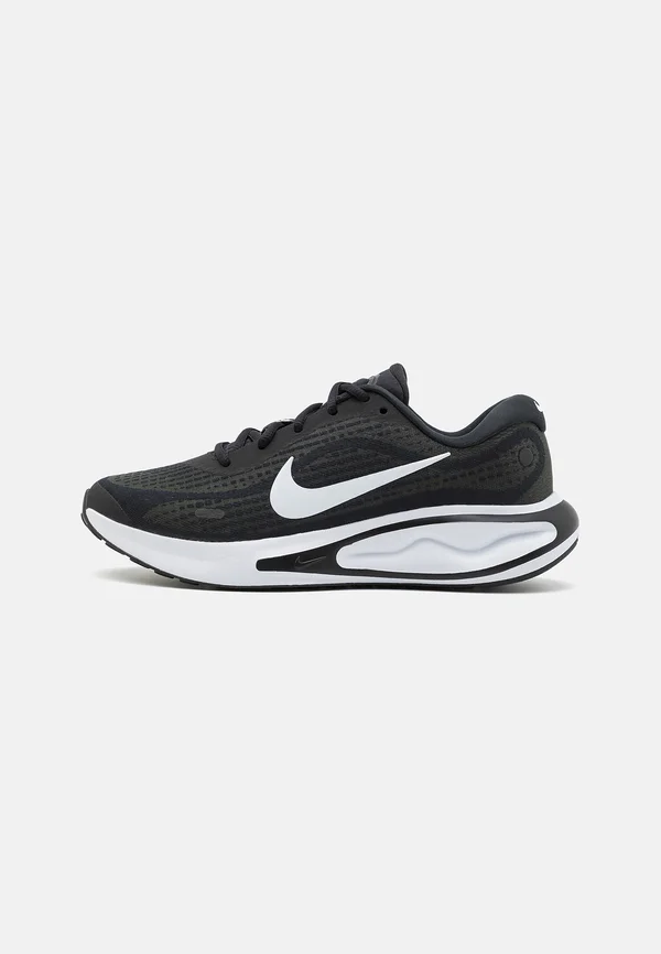 JOURNEY RUN - Road running shoes - black/white