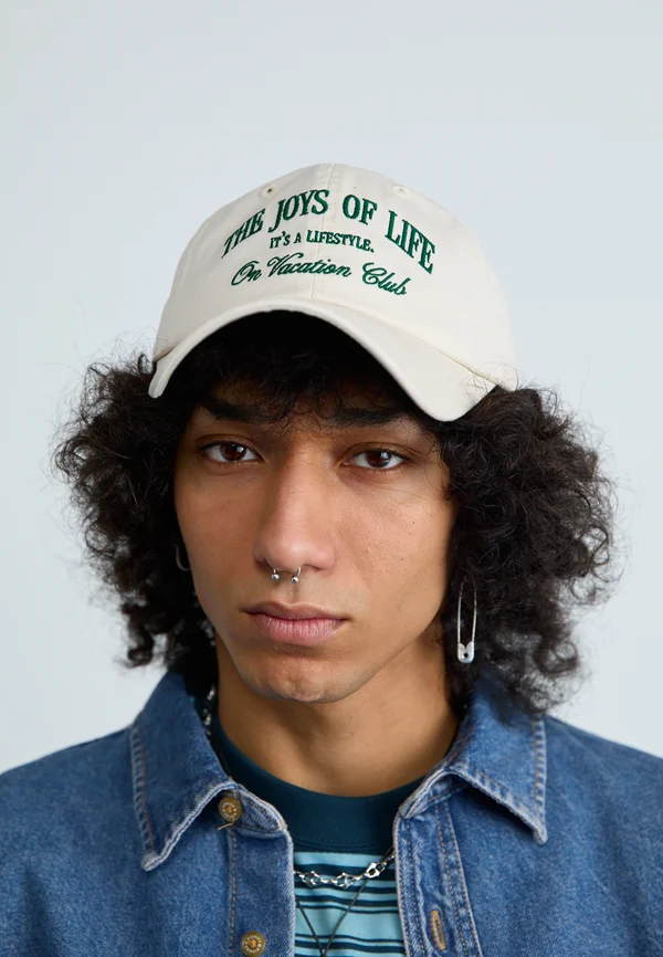 JOYS OF LIFE UNISEX - Cap - beige