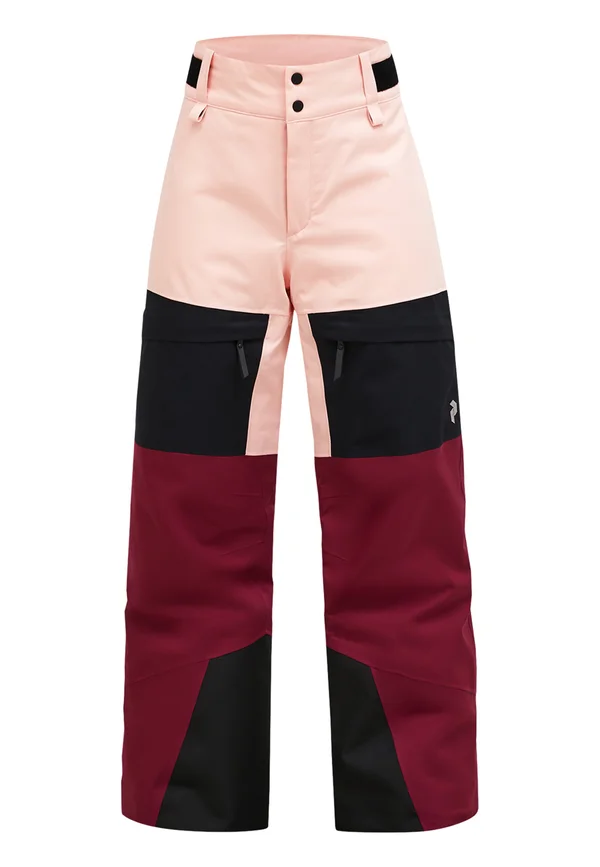 JR GRAVITY INSULATED - Ski pants - weinrot