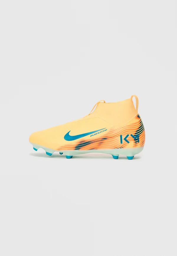 JR MERCURIAL ZOOM SUPERFLY 10 ACAD FG KYLIAN MBAPPE - Firm-ground football boots - melon tint/neo turquoise/igloo