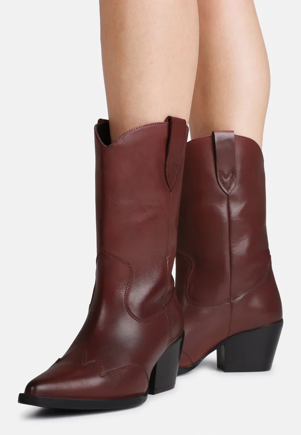 JUKESON - Classic ankle boots - bordeaux