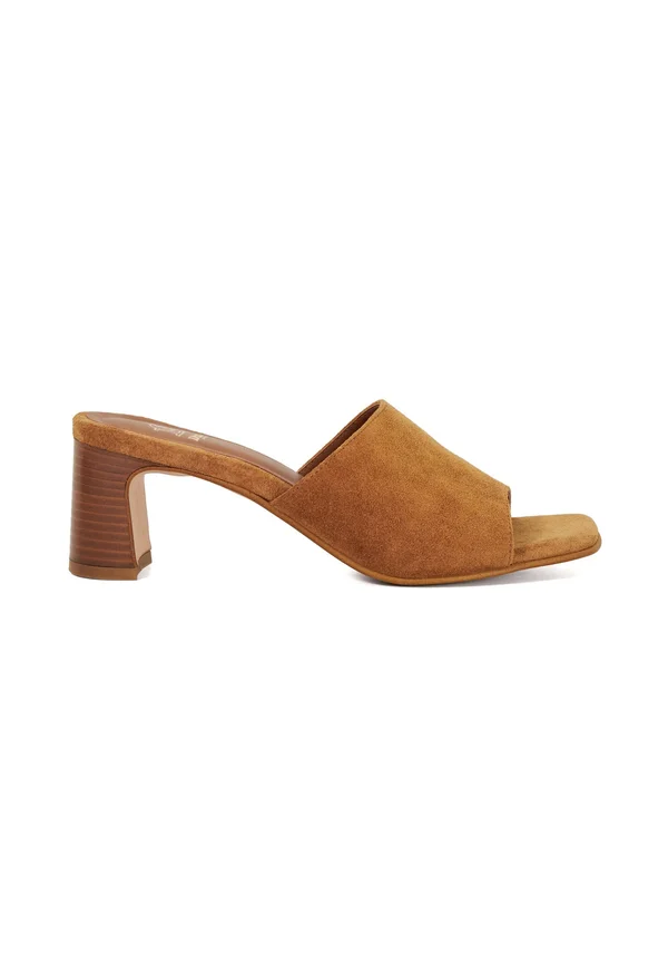 JULE - Heeled mules - tan