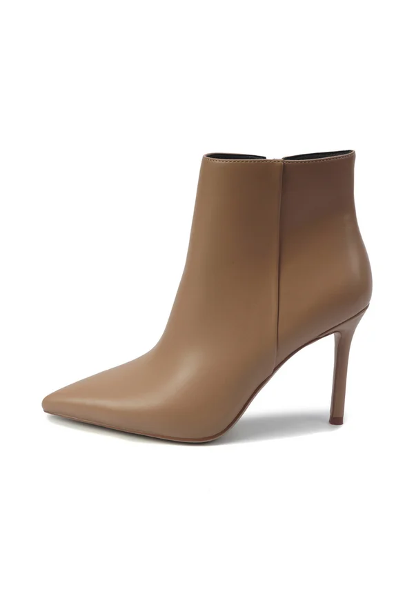 JULES - High heeled ankle boots - beige